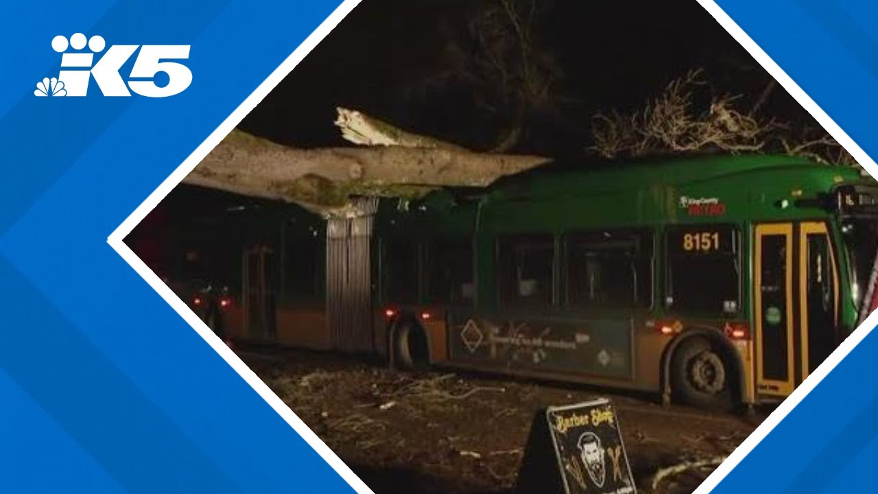 Bomb cyclone leaves widespread damage around western Washington
