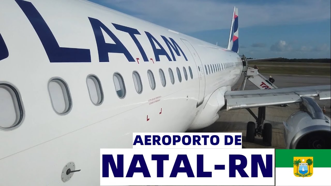 AEROPORTO DE NATAL-RN VOANDO PARA BRASILIA-DF COM O A321 DA LATAM - TRIP REPORT