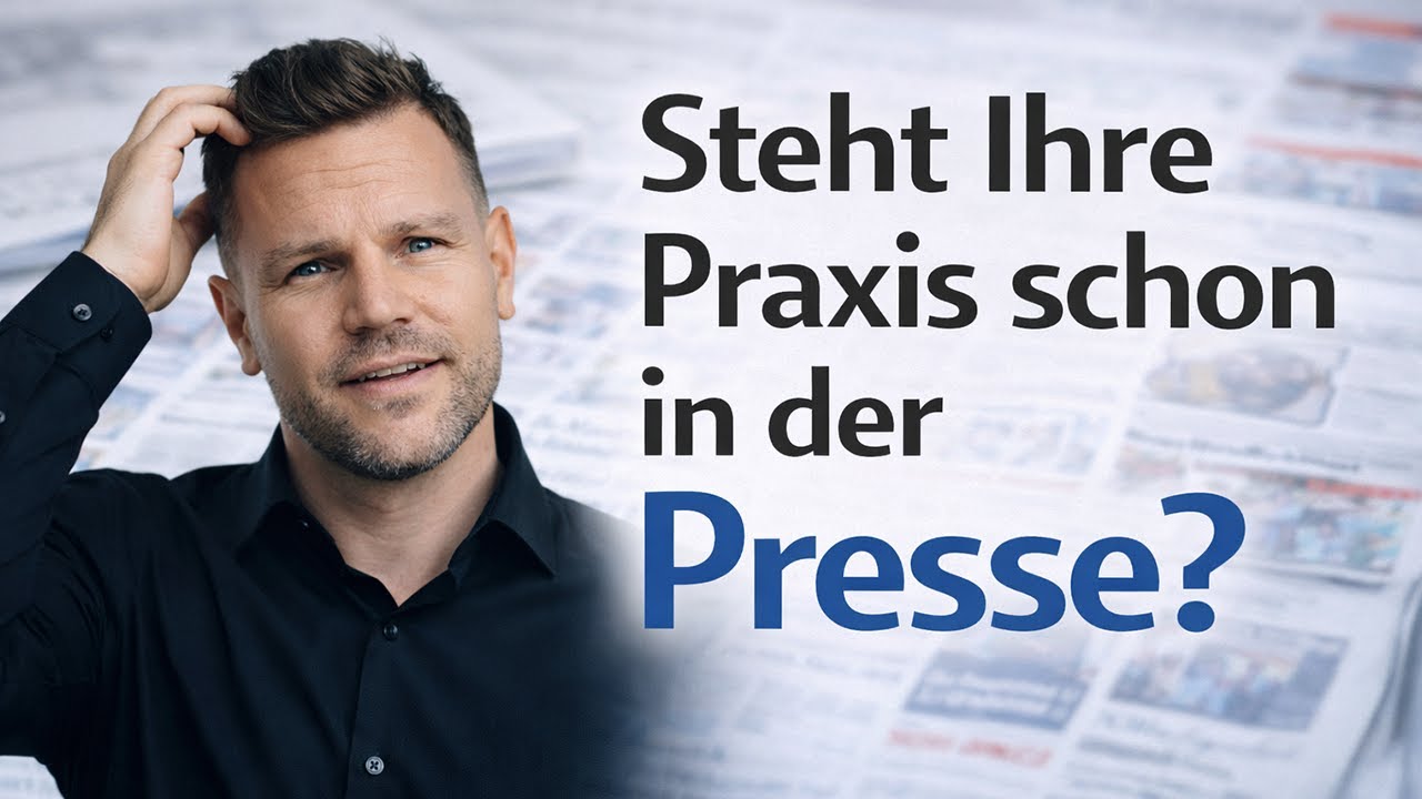 Wie Praxen durch Pressepräsenz zum Nr. 1 Suchtreffer bei KI werden!