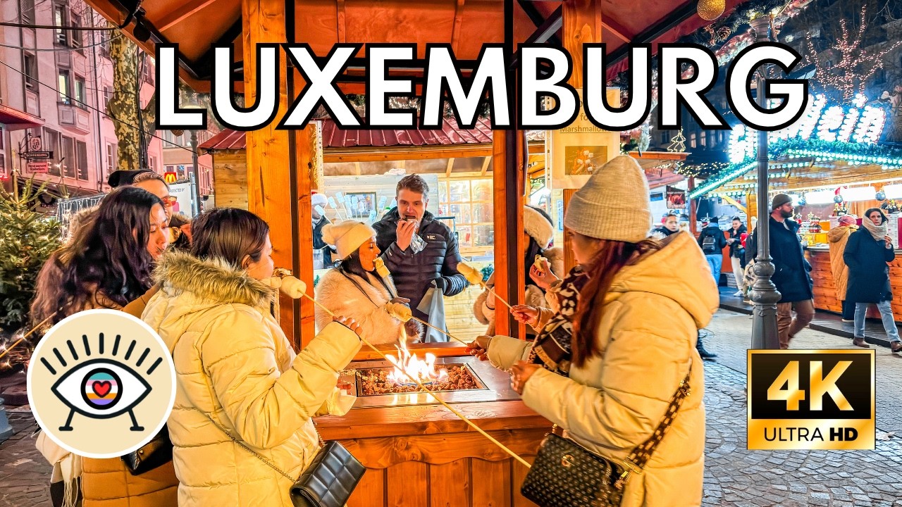 Luxembourg Night - WALKING TOUR ✨