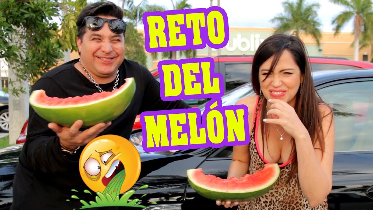 Vomito en Miami... Reto del Melon con SandraCiresArt - Sandia Challenge