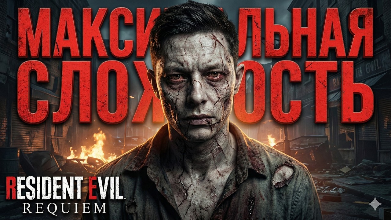 Resident Evil Requiem - Прохождение - МАКСИМАЛЬНАЯ СЛОЖНОСТЬ!