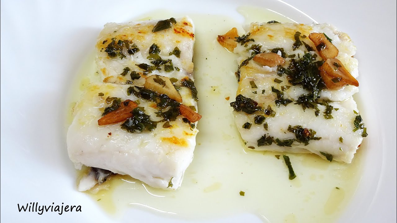 ✅MERLUZA🐟 A LA PLANCHA AL ORIO. Con truco