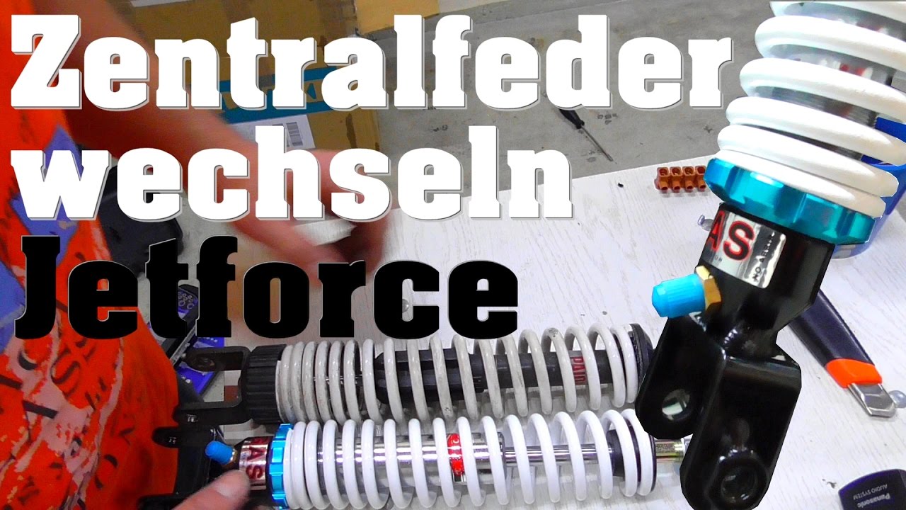 Zentralfederbein tauschen #08 Jetforce Projekt 2017