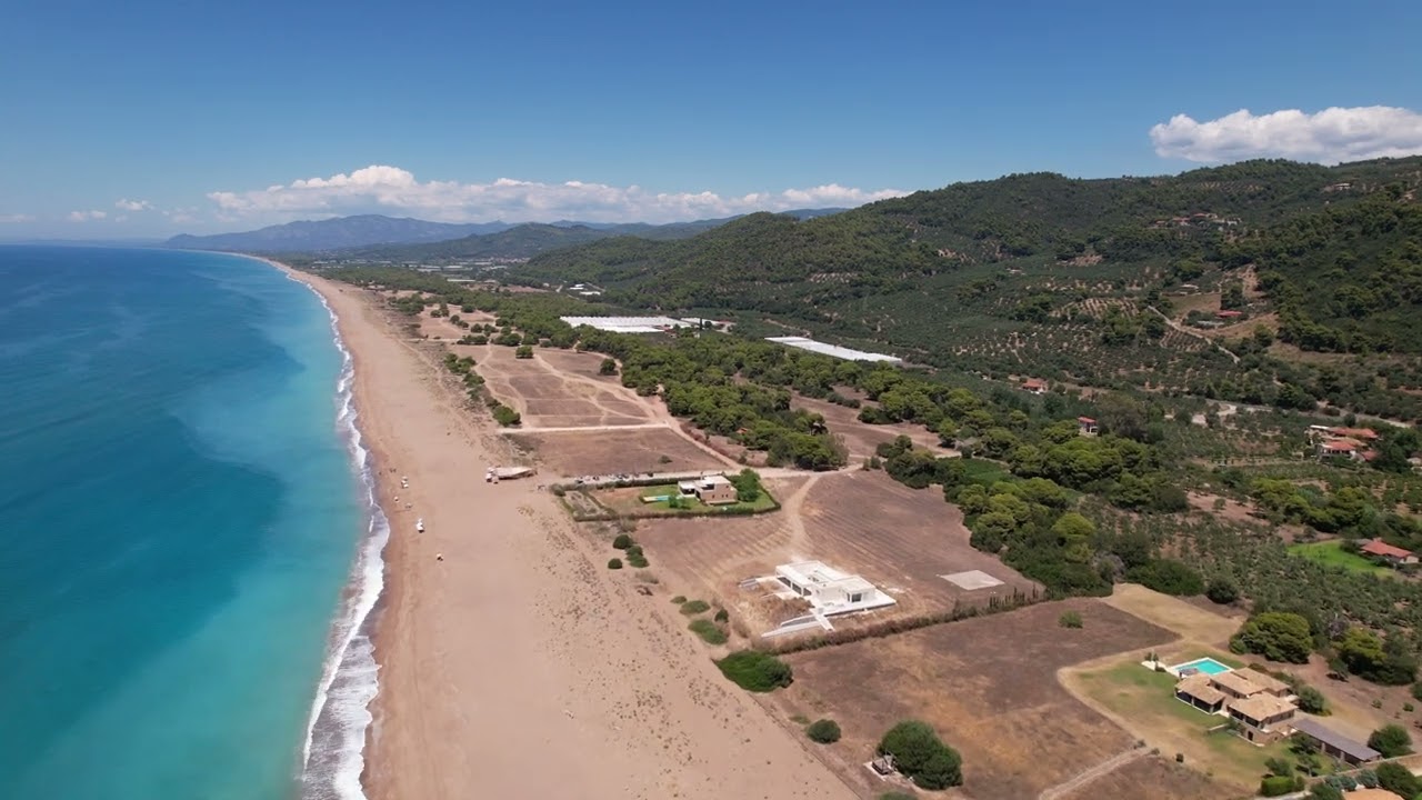 Agiannakis beach fly-over