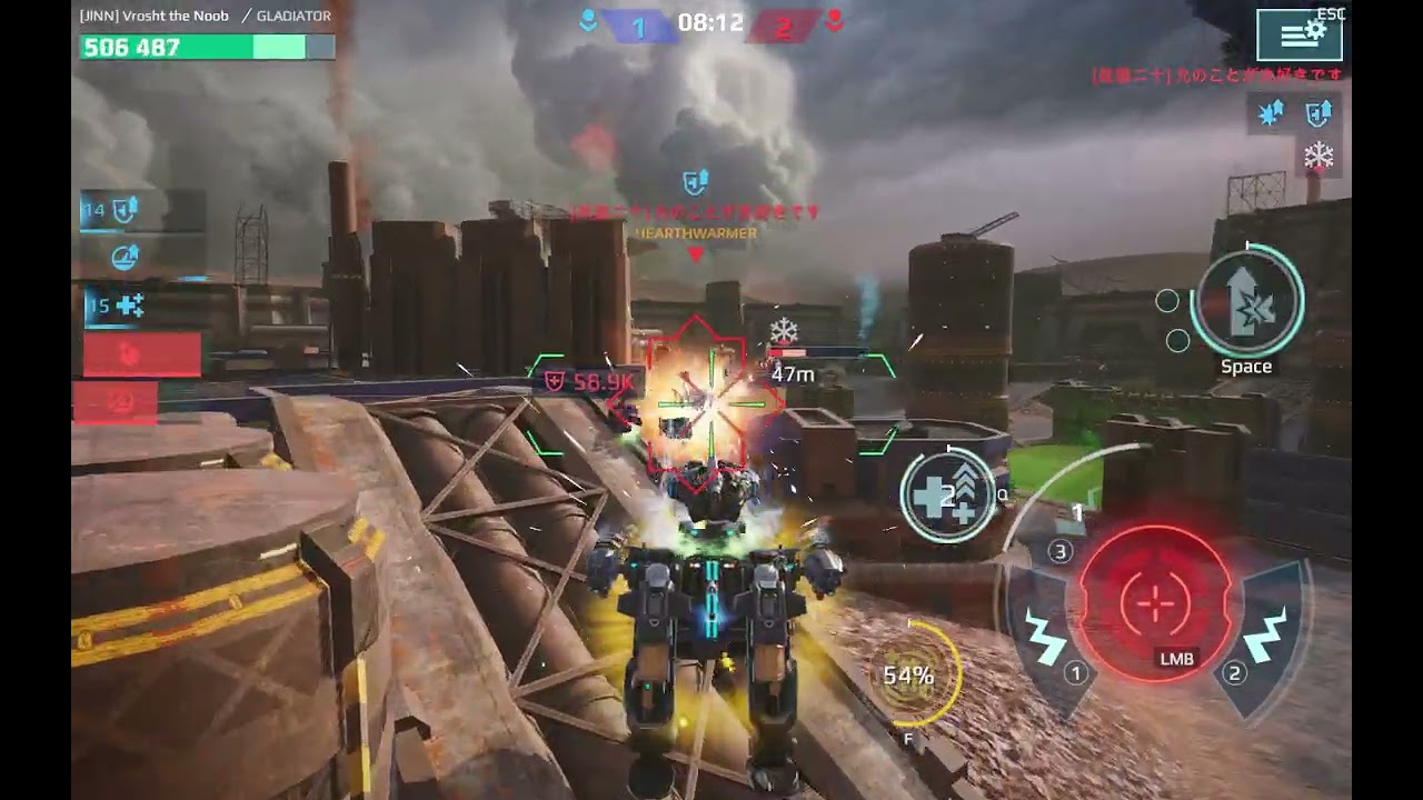 War Robots Duel : API72V vs. KOX71G