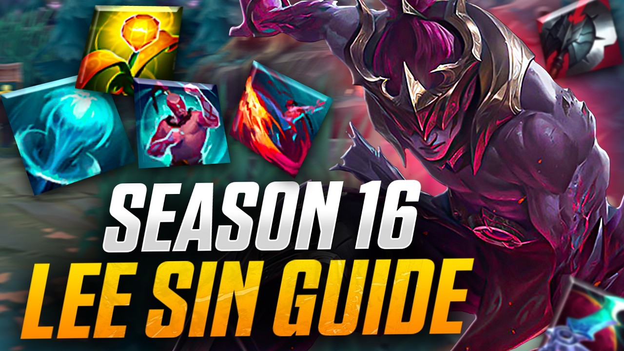 THIS BUILD MAKES LEE SIN THE STRONGEST JUNGLER I Lee Sin Guide Season 16 | Sheiden