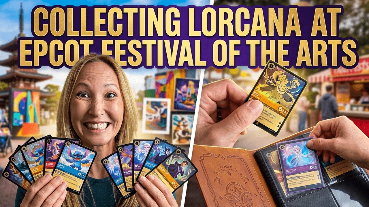 EPCOT Festival of the Arts – My First Lorcana Quest Adventure