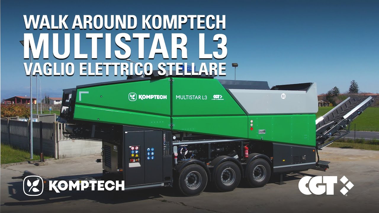Walk Around Komptech Multistar L3 - Vaglio stellare