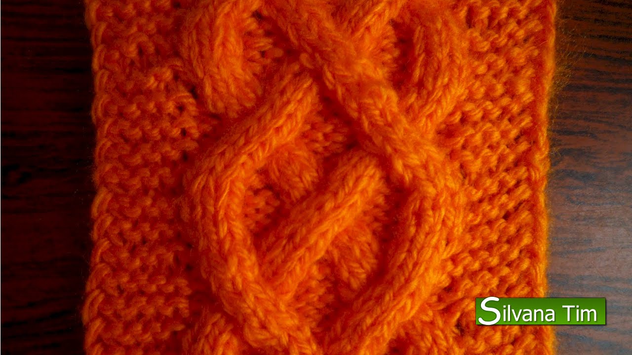 Tutorial PUNTO TRENZADO / PUNTO CABLE Aran Tejido con dos agujas # 67