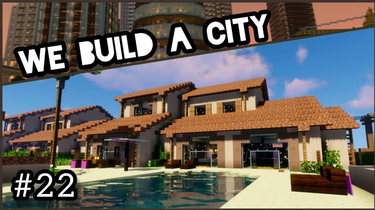 Public Pool & Minechester Castle | We Build A City #22 | MinerBuilder