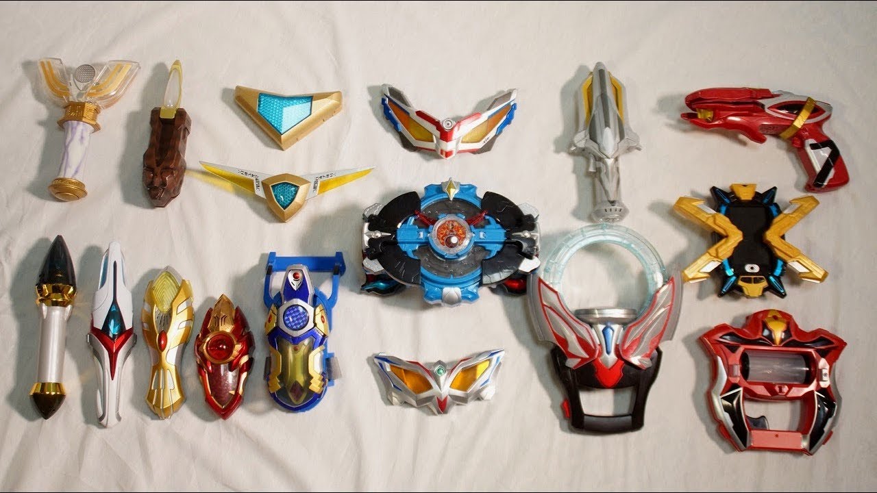 ウルトラマンルーブ 記念 歴代平成ウルトラマンに変身してみた 変身アイテム集 All Ultraman Henshin Transformations 2018 Ultraman R/B