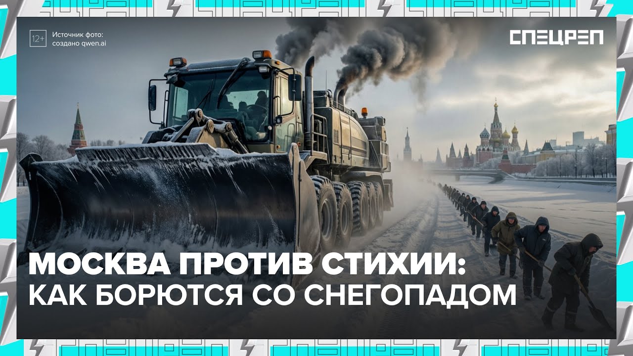 АНОМАЛЬНЫЙ СНЕГОПАД в Москве | Что делают для уборки снега? | Спецреп