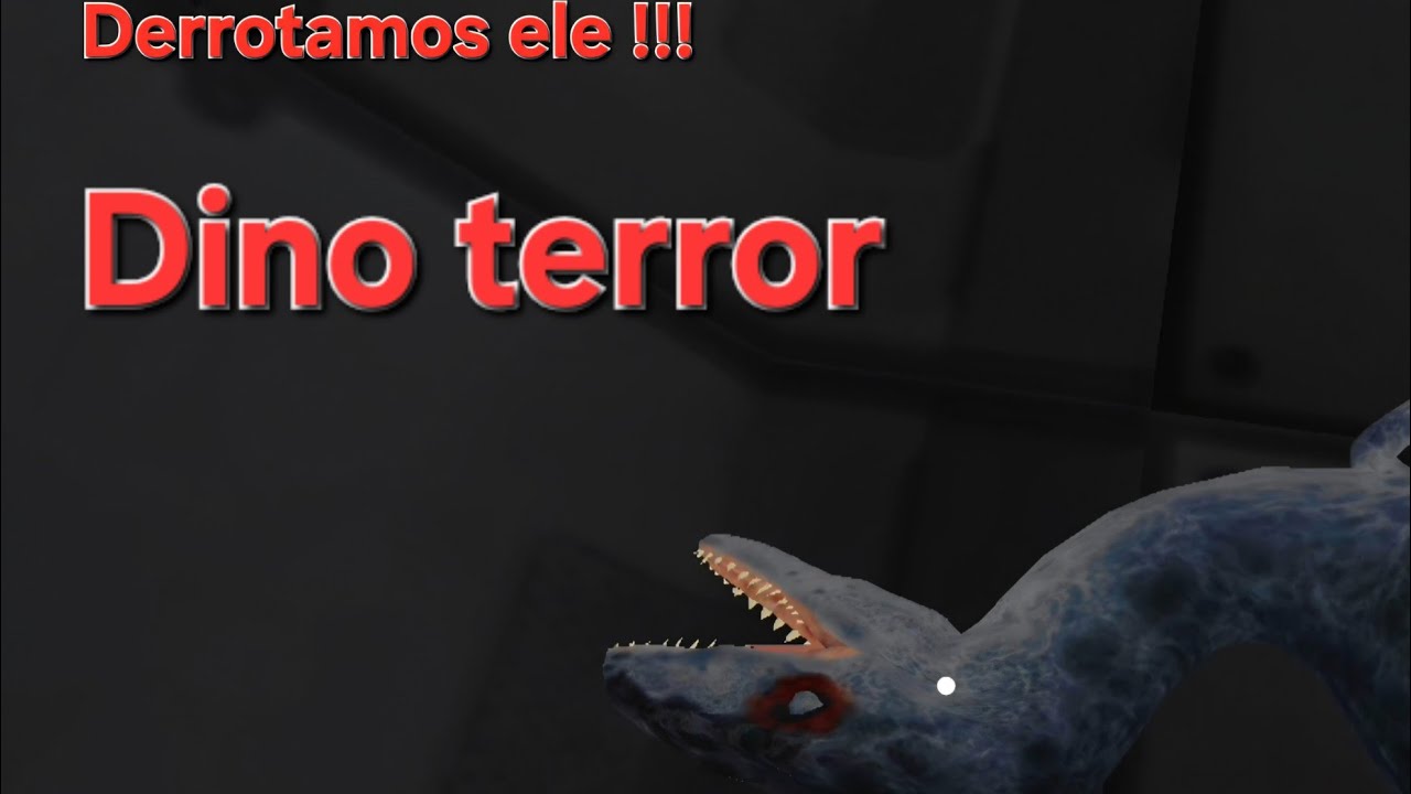 Dino terror. Agora temos uma arm4 !!!