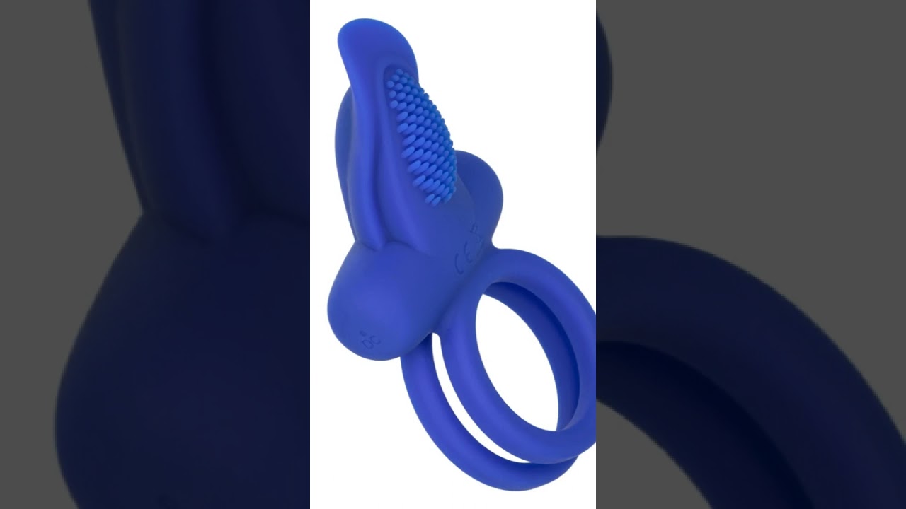 Silicone Rechargeable Dual Pleaser Enhancer