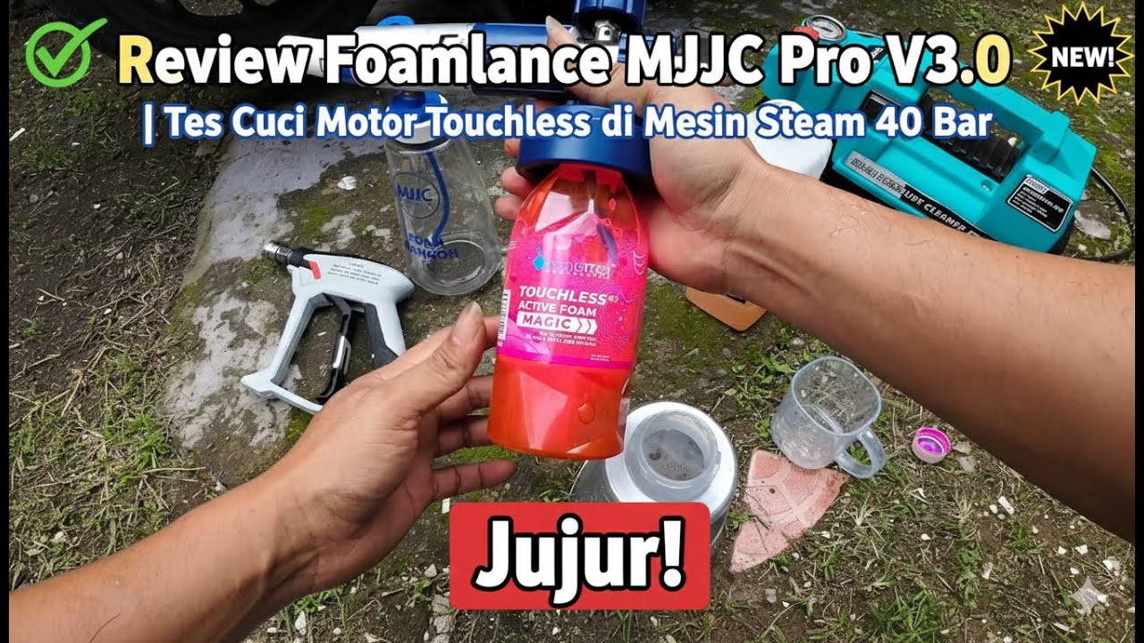 MJJC Pro V3.0 Foam Cannon - Unboxing and Review