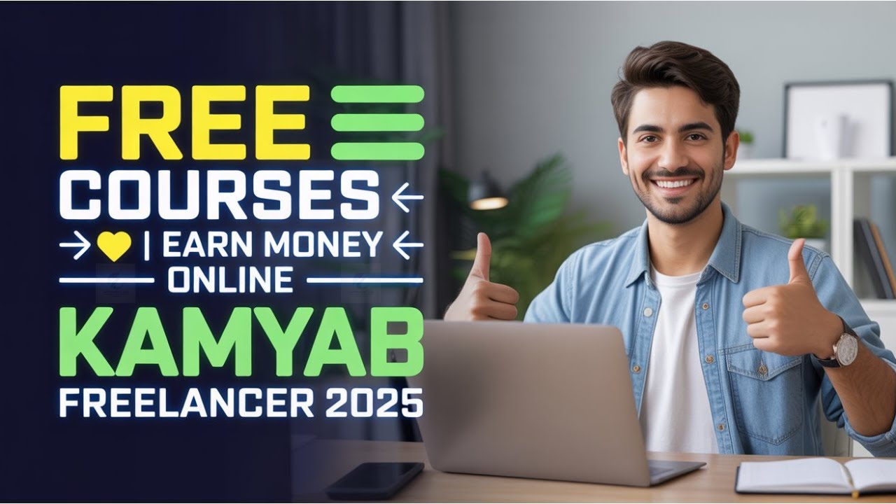 Kamyab Freelancer Program 2025 &ndash; Free Courses & Earn Money Online in Pakistan! | Start Now