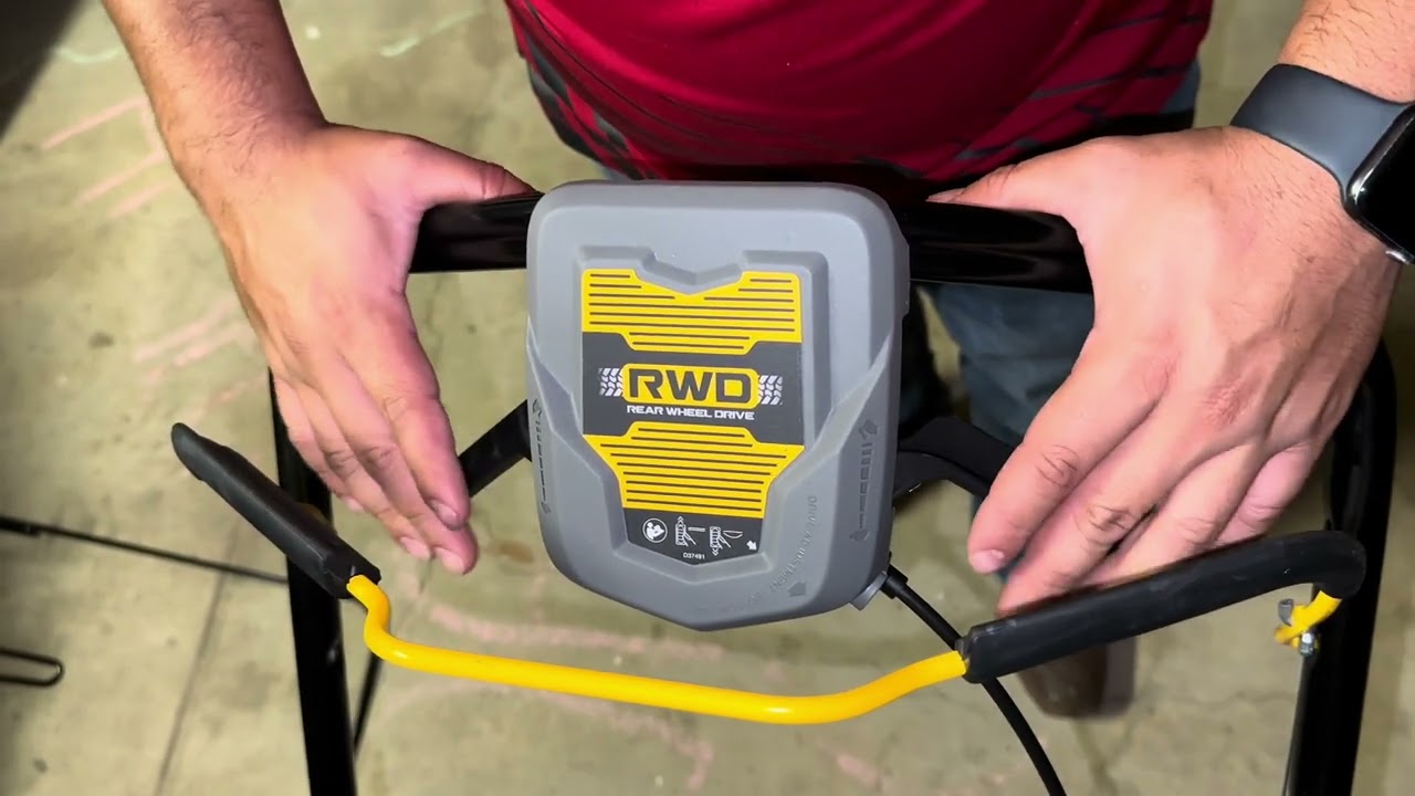 DEWALT 163cc lawnmower first impression