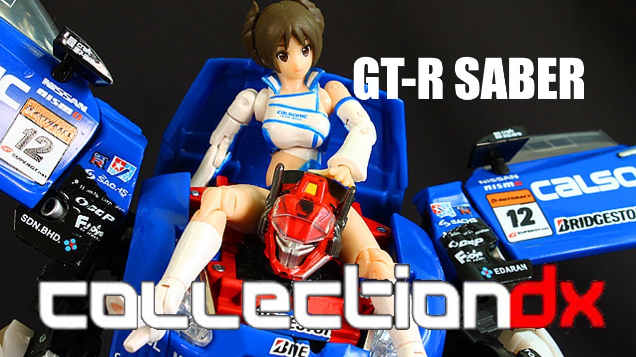 Transformers GT-02 GT-R Saber Takara Tomy robot figure review - CollectionDX