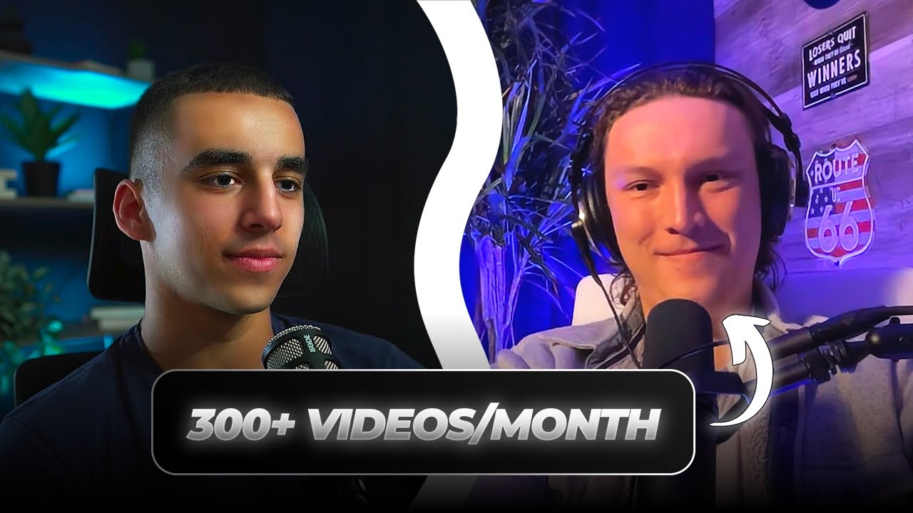 How This Guy Posts 300+ Videos/Month?