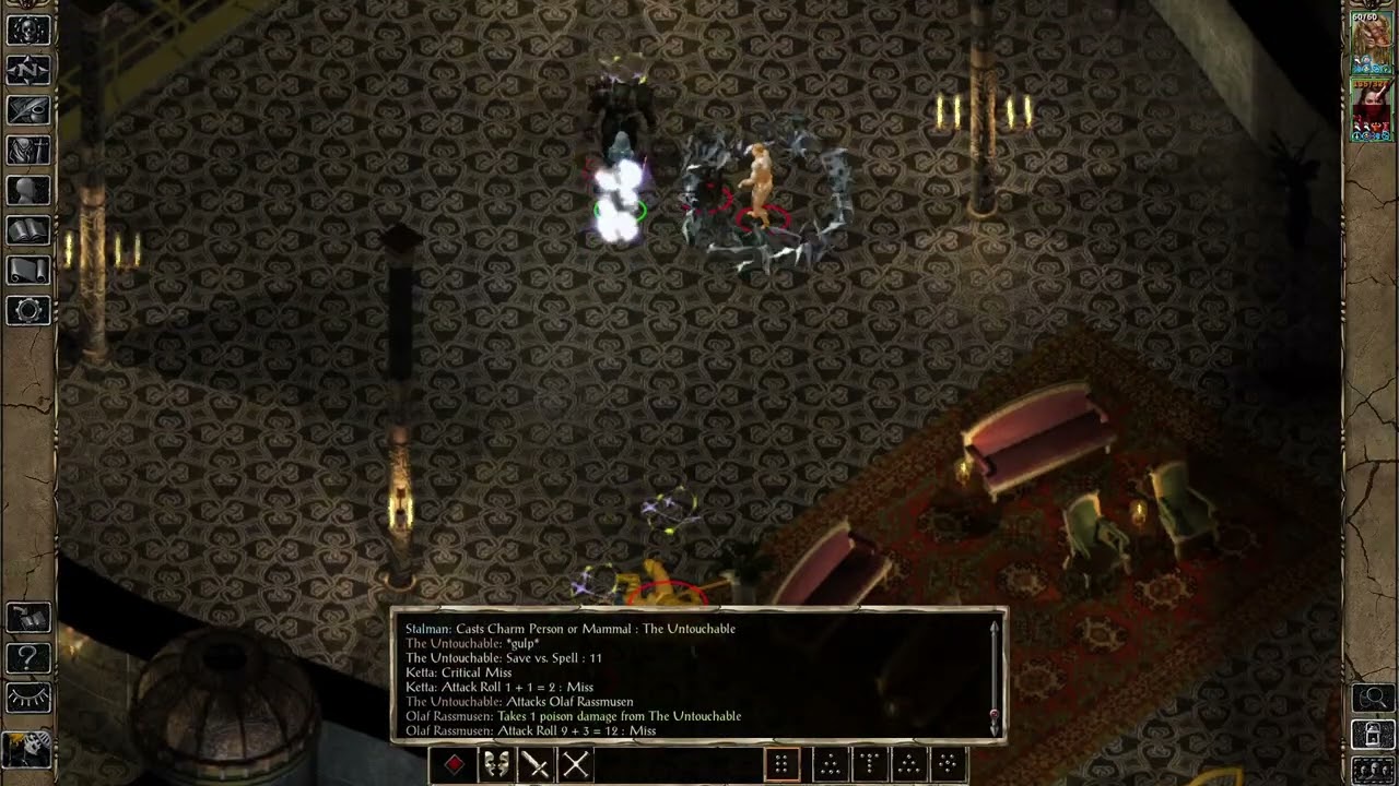 LoB BG2EE – Swashbuckler and Aerie vs Guarded Compound