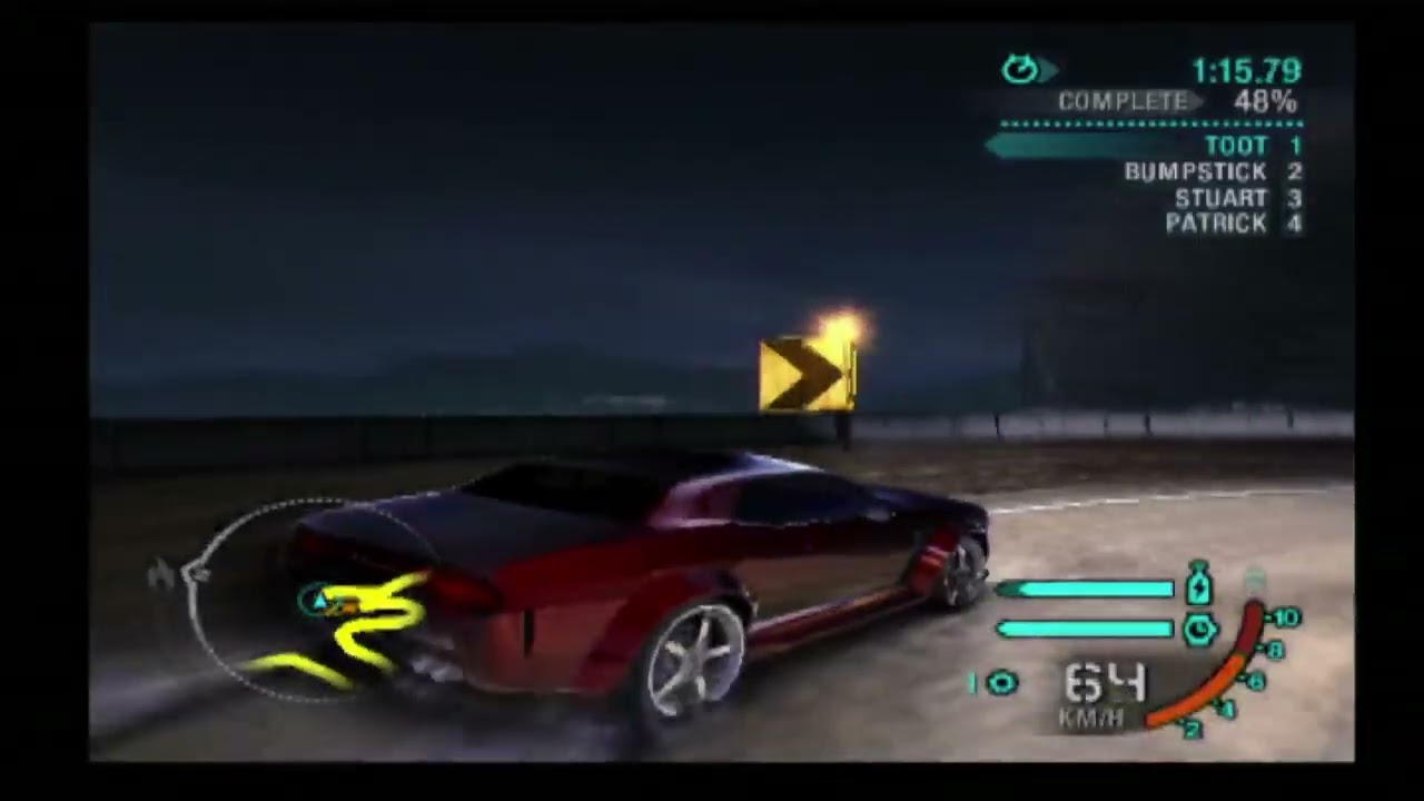 DEMON IN THE CANYON | Need for Speed: Carbon (PS2) Dodge Challenger Concept | Canyon Race | 1080p60