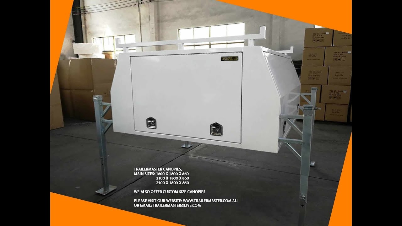 Jackoff Canopies From TrailerMaster #trailermaster #boxtrailer