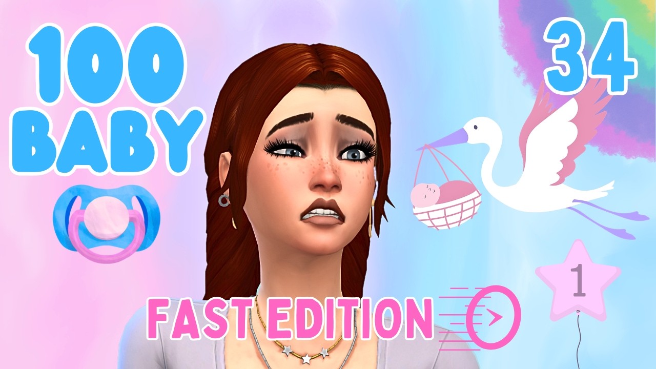 FIGLIA DELL'ARCOBALENO! - THE SIMS 4 ITA: 100 Baby Challenge Ep 34