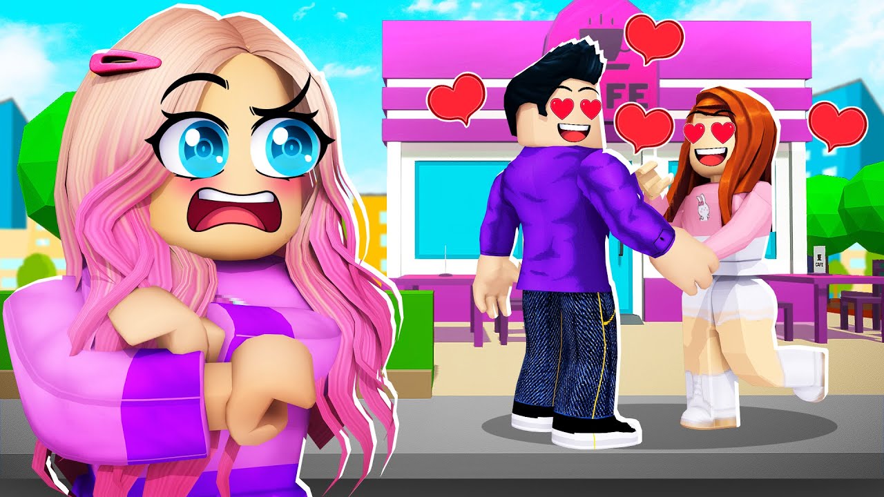 MITT populära ROSA CAFÉ i Bloxburg!