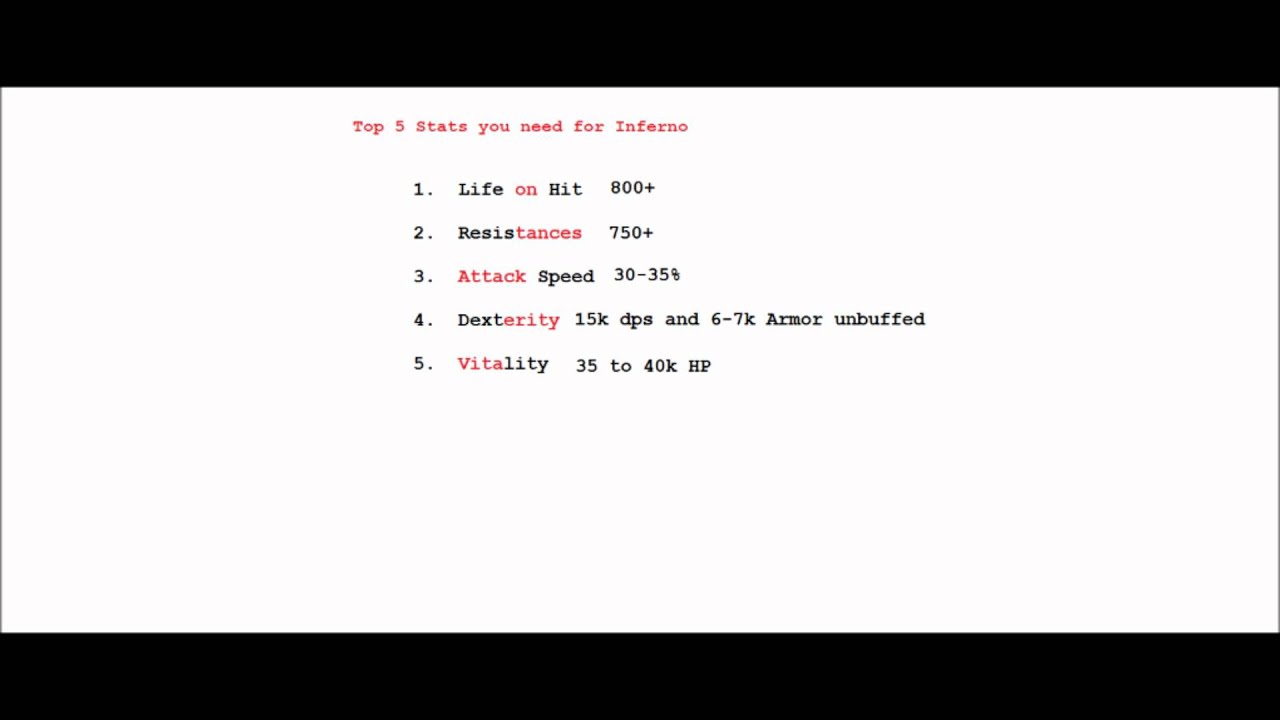 Diablo 3: Top 5 Monk Stats you need for Inferno