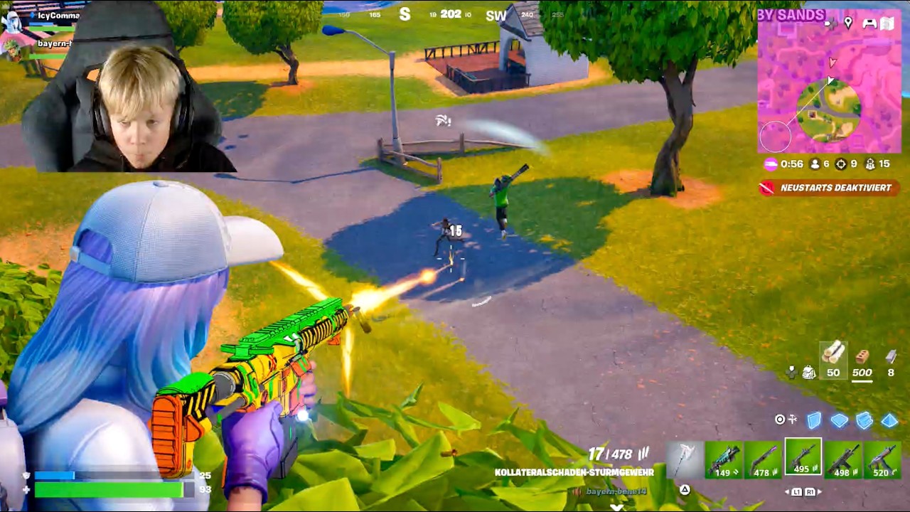 Fortnite - Reload - Oase beständiger Sturm - Duo - die with a smile
