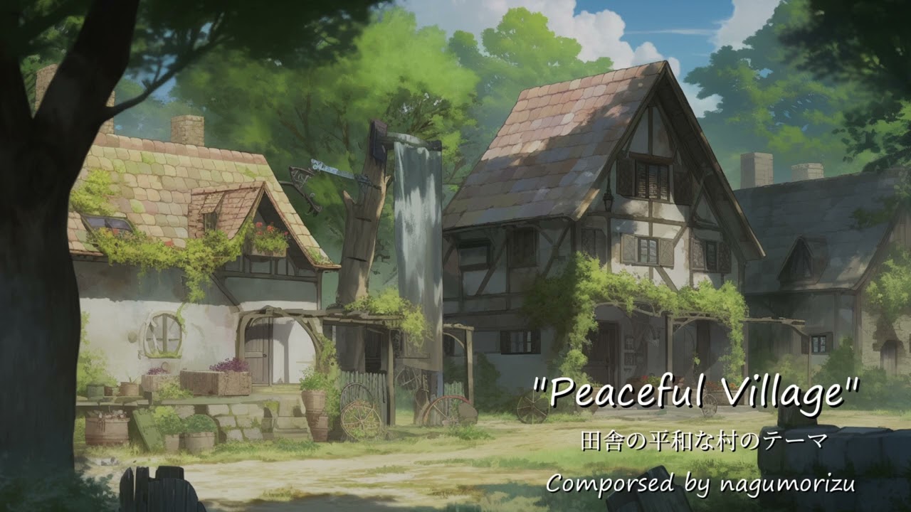 【フリーBGM】田舎の平和な村のテーマ『Peaceful Village』【Fictional OST】