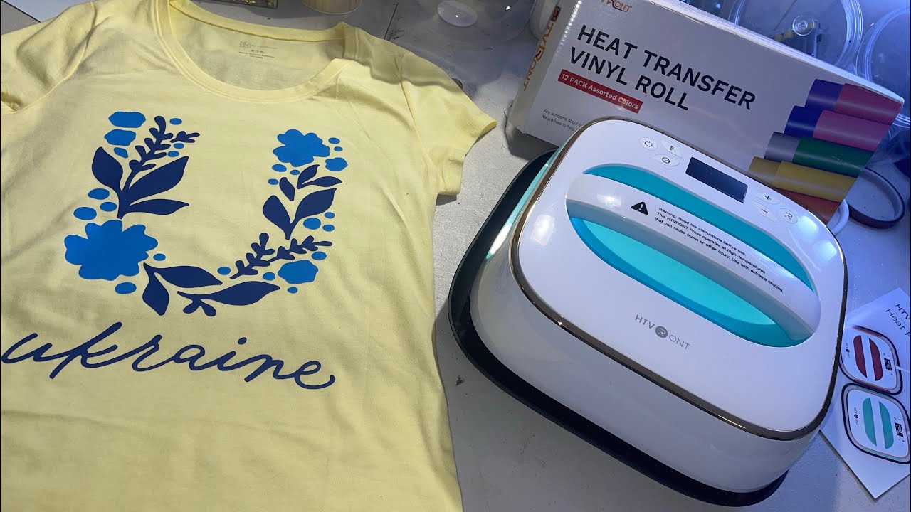 Check out the 10X10 HTVRONT Heat Press!