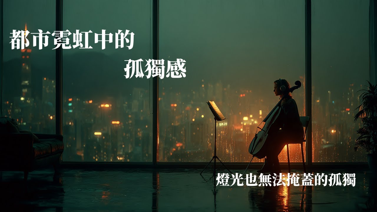 [2小時] 燦爛中的大提琴｜夜晚的低聲旋律 | Cello Glittering with Lights | instrumental, relaxing, chill
