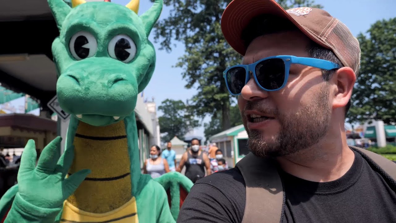 Playland Park 2021 | Dragon Coaster & Coaster the Dragon!