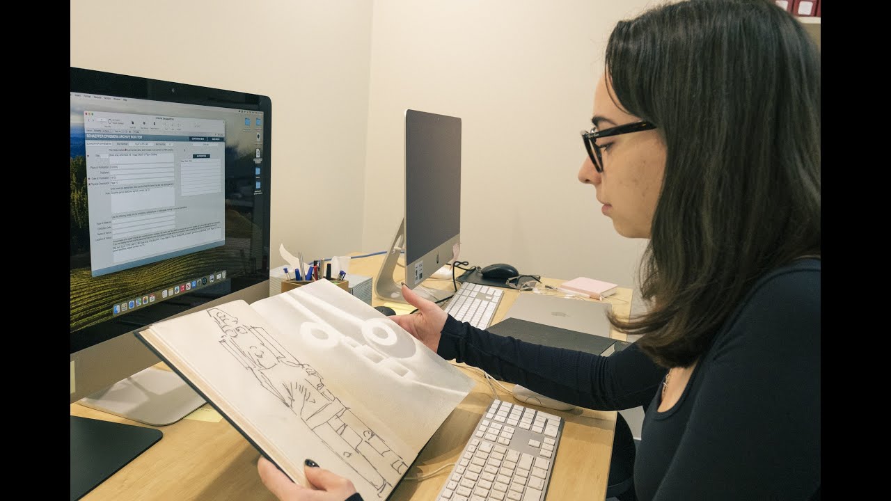 Schaeffer Fine Arts Library Internship, Noel Gray archives