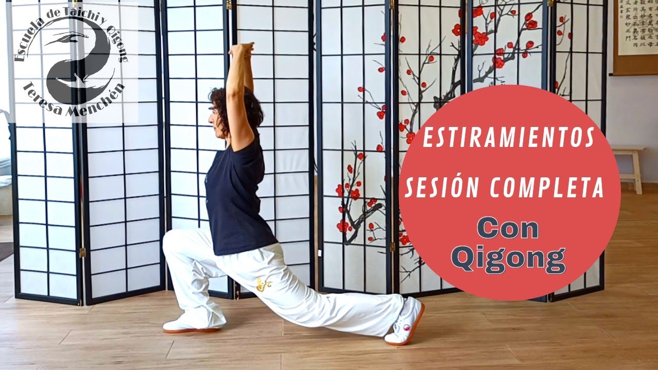 ▶️ESTIRAMIENTOS para todo el cuerpo🔝 Gana FLEXIBILIDAD con Qigong (CHIKUNG) 12 ejercicios