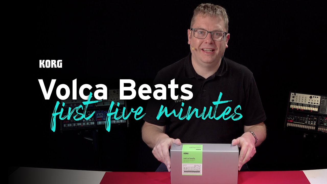 Начните использовать Volca Beats &mdash; ваши первые пять минут.