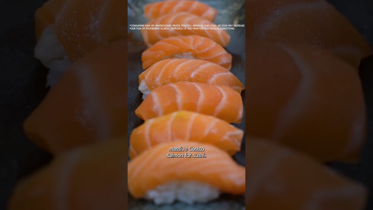 Costco Salmon Sushi Hack