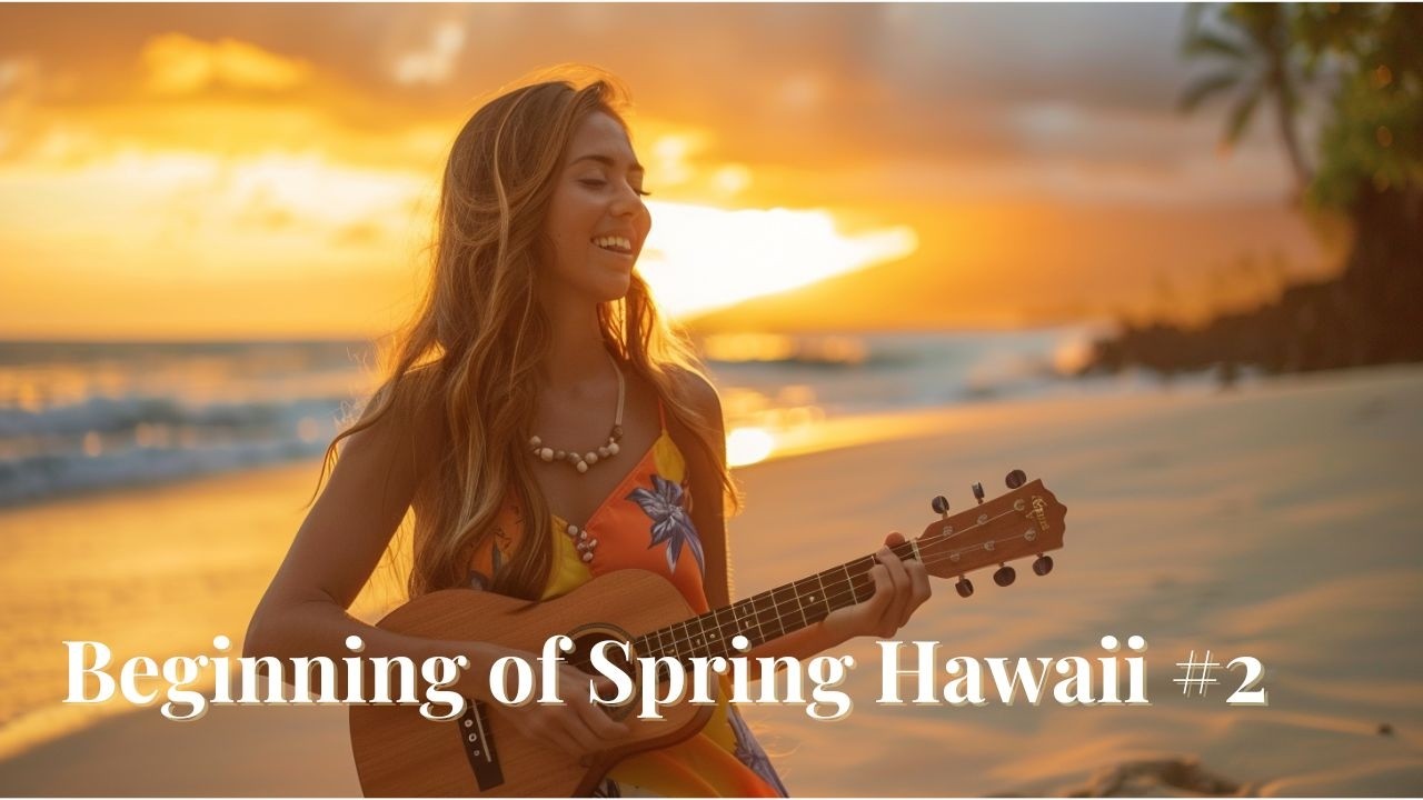 Authentic Hawaiian Ukulele  Music #2 🌴🎄 • 30 Min Beginning of Spring Hawaiian music