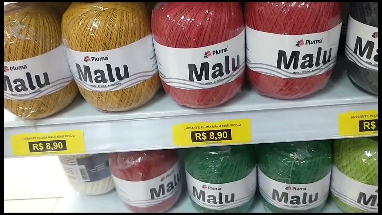 LOJA MUNDO DAS LINHAS EM FORTALEZA CE#crochecomamor
