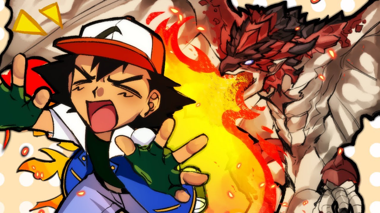 What if MONSTER HUNTER MONSTERS were in the POKEMON world?