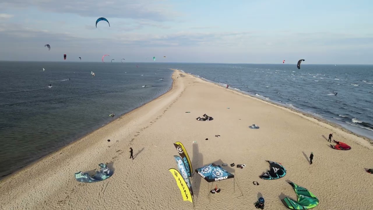 Rewa#djimavicair2 #kitesurfing #slingshot #poland
