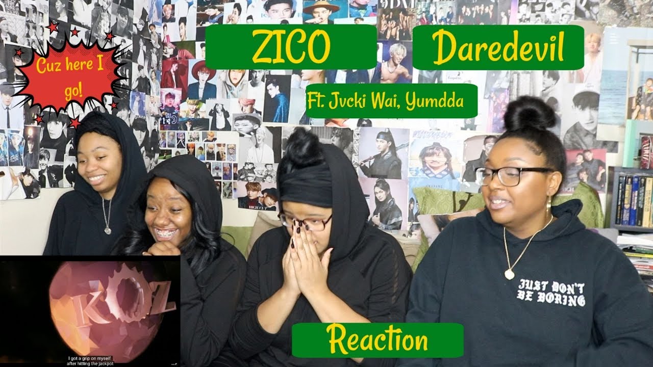 ZICO DAREDEVIL FT. JVCKI WAI, YUMDDA REACTION [ONE DAY ZICO, ONE DAY!]