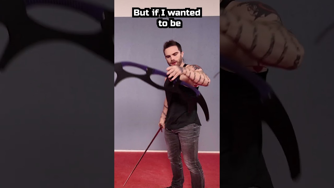 Dual Wielding this Fantasy weapon is OP! #startrek #scifi #sword