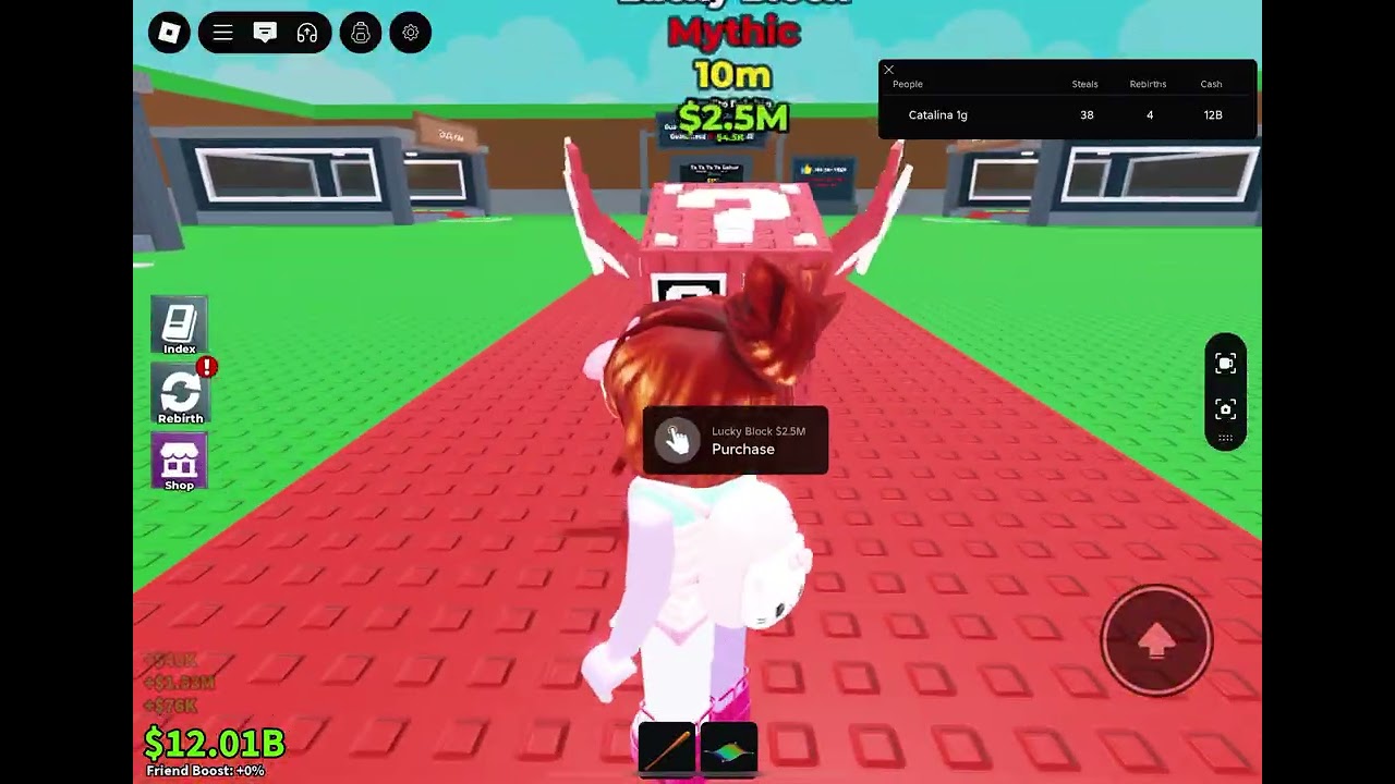 Steal a brainrot vlog