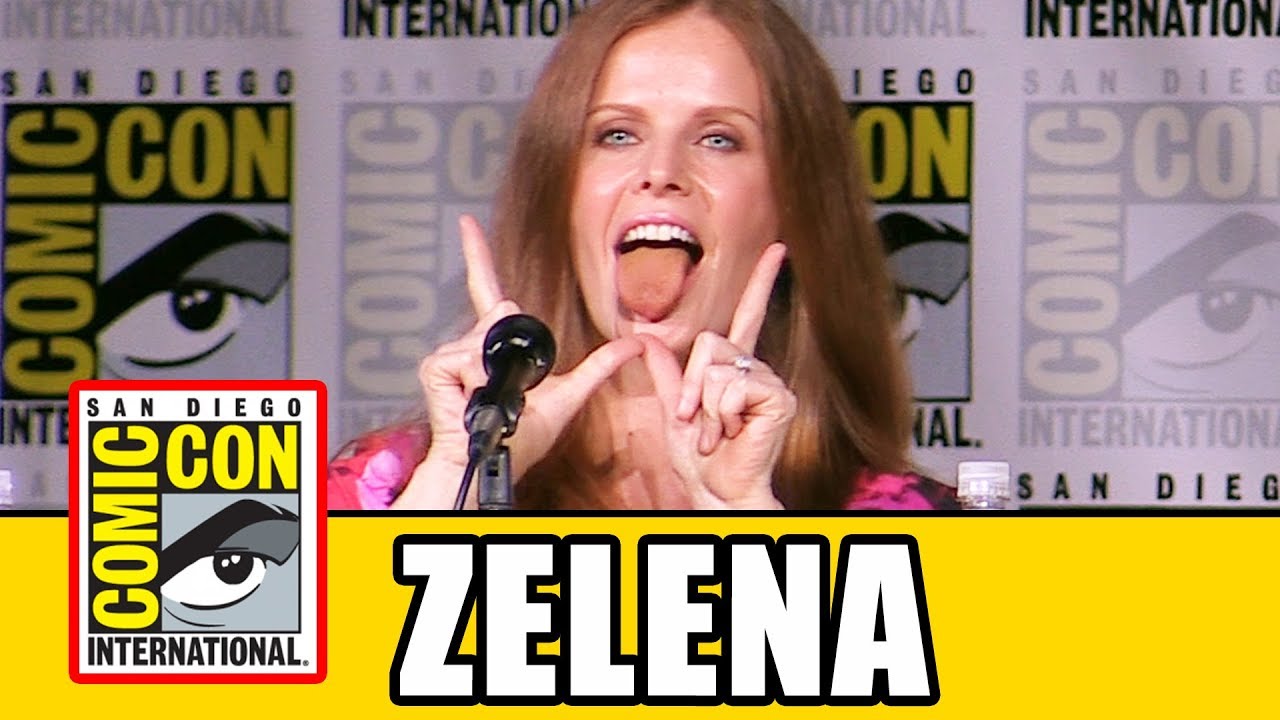 ОДНАЖДЫ в сказке Ребекка Мэдер «Зелена» интервью на Comic Con
