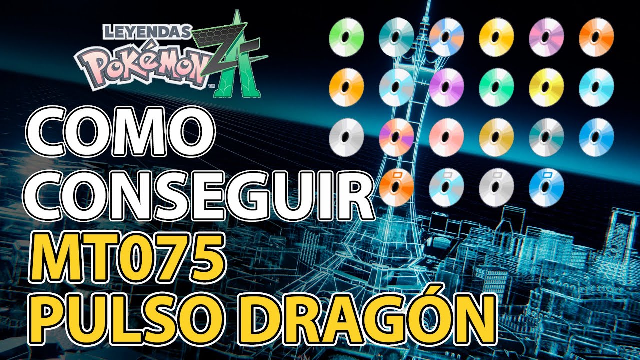 Como conseguir MT075 Pulso Drag&oacute;n en Leyendas Pokemon Z-A