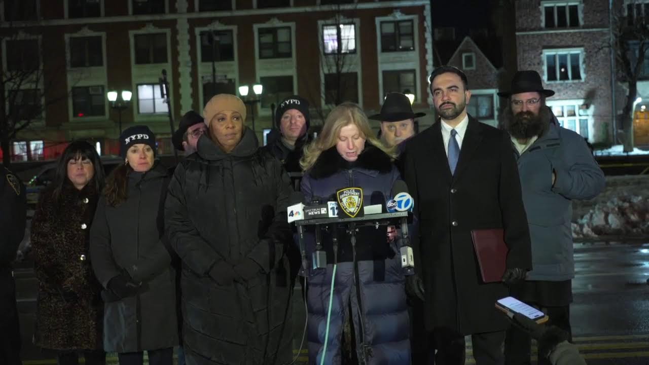 Watch as Police Commissioner Tisch and Mayor Mamdani provide an update on an ongoing investigation.