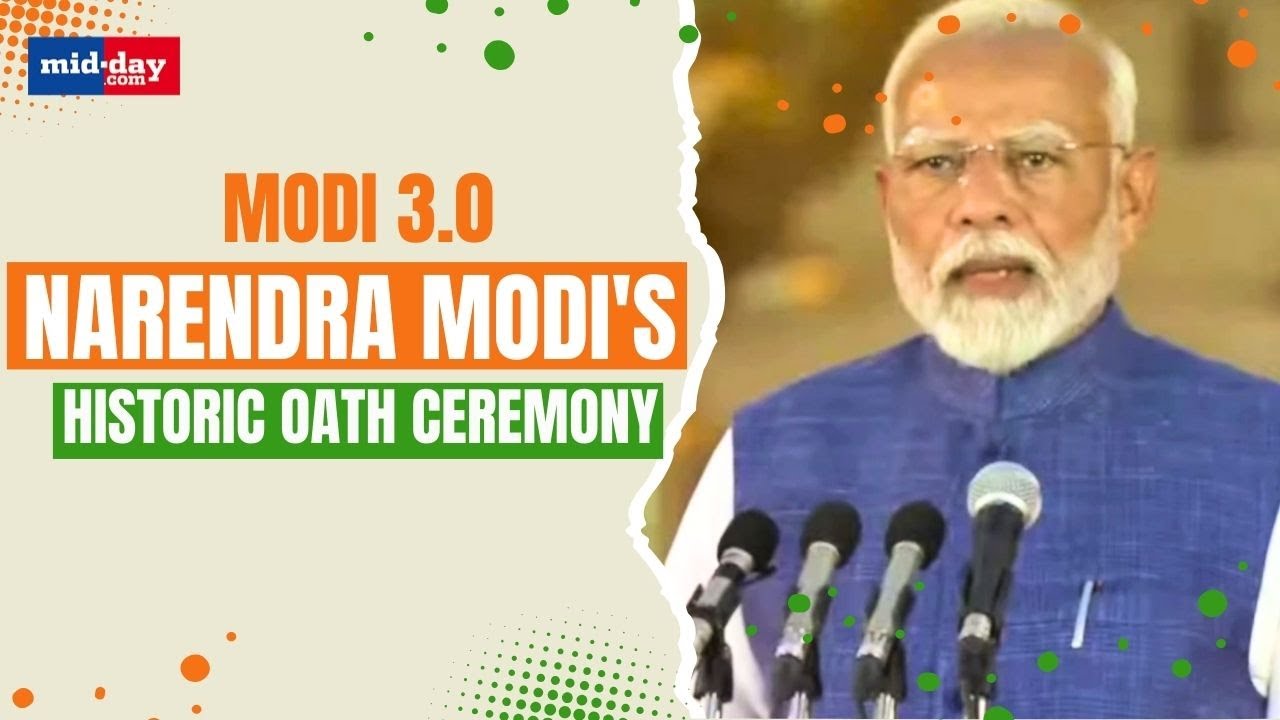 Modi 3.0: Narendra Modi Takes Oath as PM Of India For Third Straight Term In Rashtrapati Bhavan